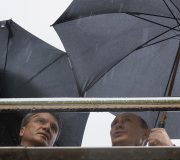 Герман Греф и Владимир Путин