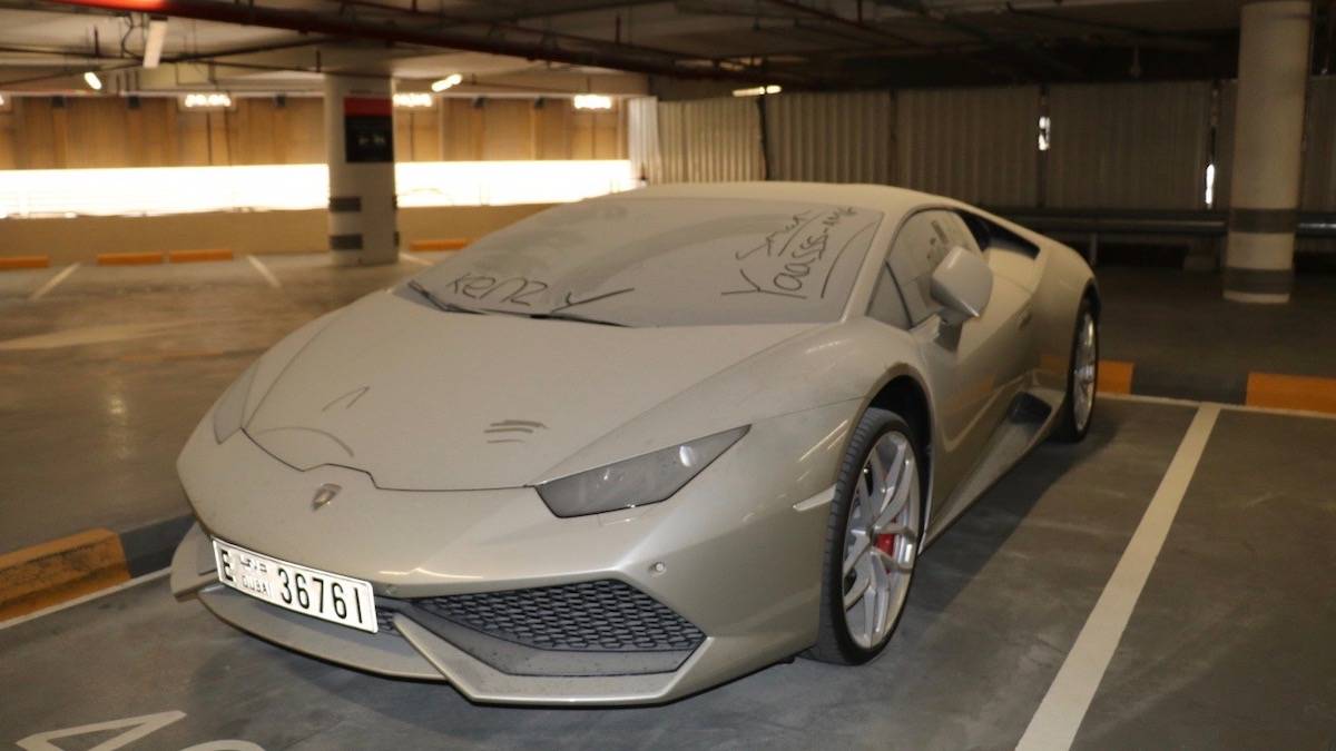 Брошенный Lamborghini Huracan