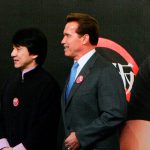 Джеки Чан (слева) и Арнольд Шварценеггер