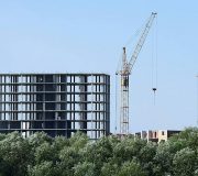 строящийся многоквартирный дом