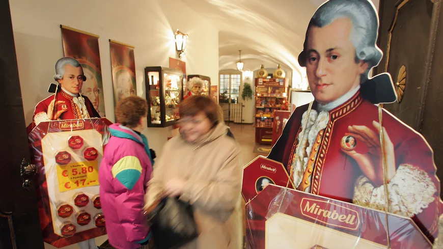 Salzburg Schokolade Mozartkugeln