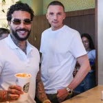 Рэпер Тимати (Тимур Юнусов) и ресторатор Антон Пинский