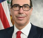 Министр финансов США Стивен Мнучин