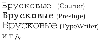 Роль брусковых шрифтов в современном дизайне